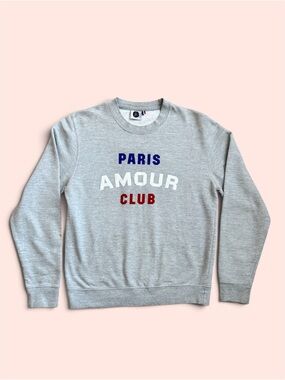 Colette Paris Amour Club Grey Sweatshirt